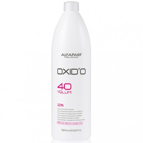 Oxid O 40 Volume (12%) - Oxidant crema 1000ml Alfaparf Milano