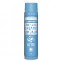 Balsam de buze hidratant organic, fara parfum 4g Dr Bronner