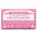 Sapun de Castilia cu ulei esential din flori de cires 140g Dr Bronner