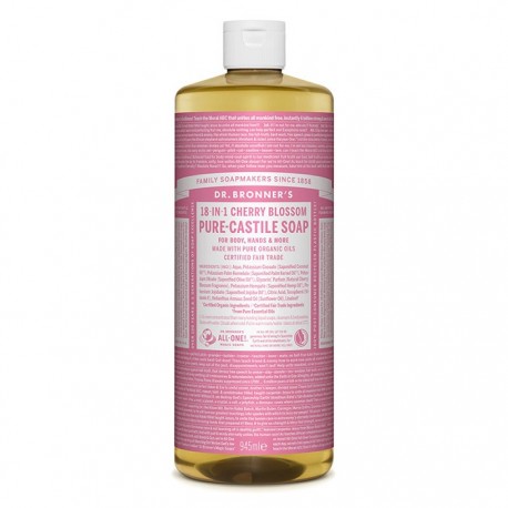 Sapun lichid bio cu ulei esential din flori de cires 945ml Dr Bronner