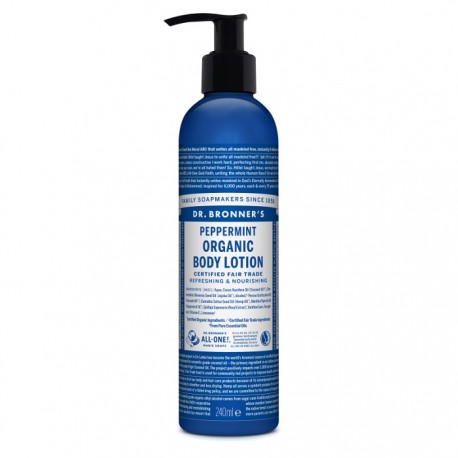 Lotiune de corp bio cu menta 237ml Dr Bronner