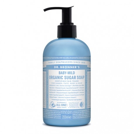Sapun lichid cu pudra shikakai, fara parfum 355ml Dr Bronner