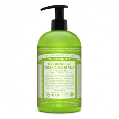 Sapun lichid organic shikakai si lime 710ml Dr Bronner