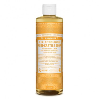 Sapun lichid de Castilia cu citrice, organic 475ml Dr Bronner