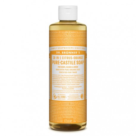 Sapun lichid de Castilia cu citrice, organic 475ml Dr Bronner