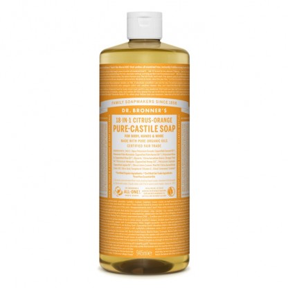 Sapun lichid bio de Castilia cu citrice 945ml Dr Bronner