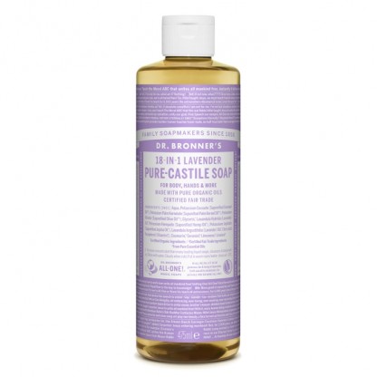 Sapun lichid bio de Castilia cu lavanda 475ml Dr Bronner