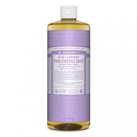 Sapun lichid de Castilia cu lavanda, organic 945ml Dr Bronner