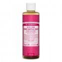 Sapun lichid de Castilia cu trandafiri, organic 240ml Dr Bronner