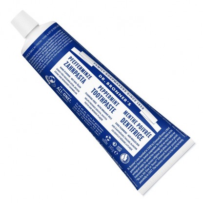 Pasta de dinti bio pentru albire cu menta 140g Dr Bronner