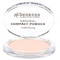 Pudra compacta matifianta Fair, naturala 9g Benecos
