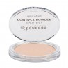 Pudra compacta matifianta pentru ten deschis, Porcelain 9g Benecos