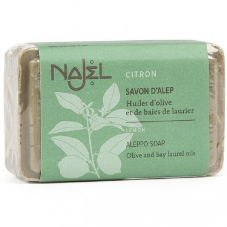 Sapun de Alep cu lamaie, natural 100g Najel
