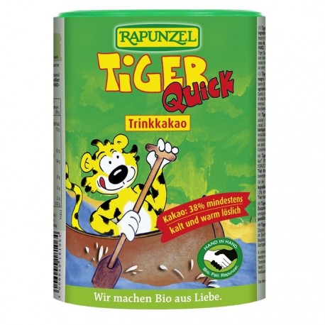 Cacao Tiger Quick instant - ciocolata calda bio 400g Rapunzel