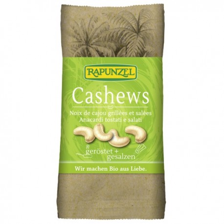 Caju prajit si sarat bio, snack organic 50g Rapunzel