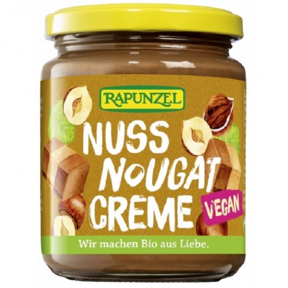 Crema cu alune de padure Nougat bio 250g Rapunzel