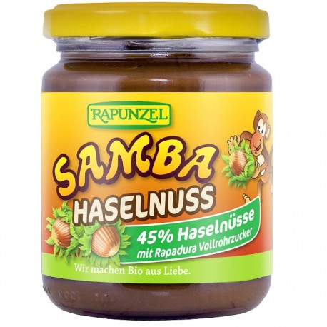 Crema tartibanila Samba cu alune si ciocolata bio 250g Rapunzel