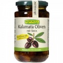 Masline Kalamata violet cu samburi, in ulei de masline bio 335g Rapunzel