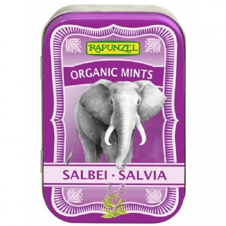 Mints Drajeuri cu salvie bio 60g Rapunzel