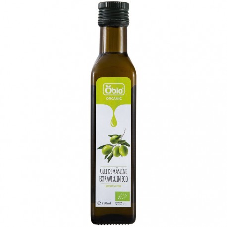 Ulei de masline extravirgin bio, presat la rece (Spania) 250 ml Obio