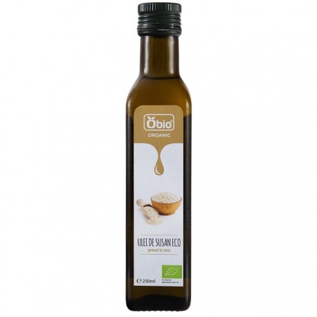 Ulei de susan bio, presat la rece 250ml Obio