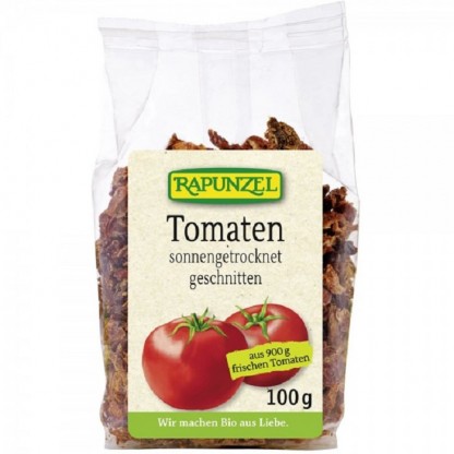 Rosii uscate la soare, bio felii 100g Rapunzel