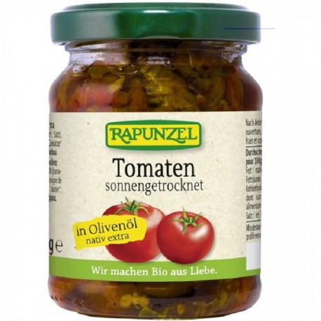 Rosii uscate in ulei de masline bio 120g Rapunzel