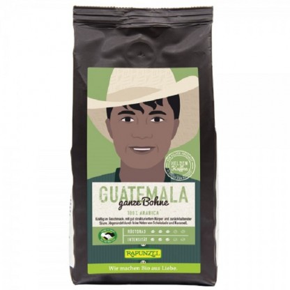 Cafea Arabica boabe Guatemala bio 250g Rapunzel