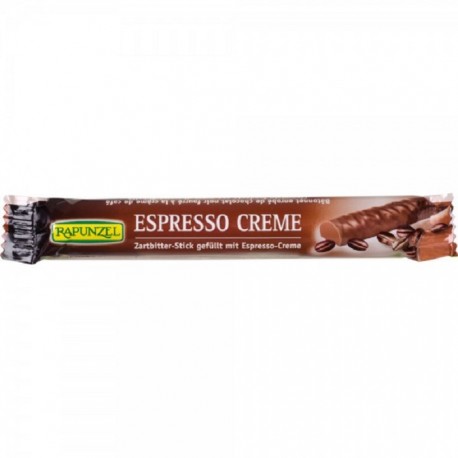 Stick de ciocolata cu crema Espresso bio 22g Rapunzel