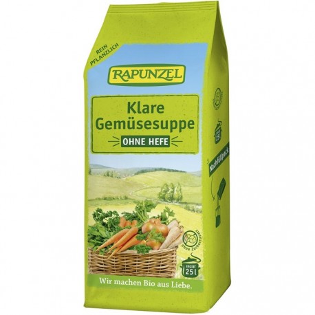 Amestec de legume pentru supa clara bio vegan, fara drojdie 500g Rapunzel