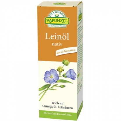 Ulei de in Nativ Virgin bio (sursa Omega 3) 250ml Rapunzel