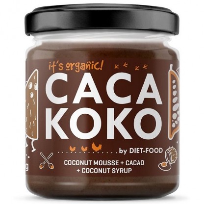 Crema de cocos cu cacao bio Kokosca 200g Diet Food