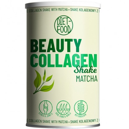 Beauty Colagen Shake cu matcha 300g Diet Food
