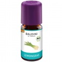 Ulei esential de lemongrass bio, alimentar 5ml Baldini