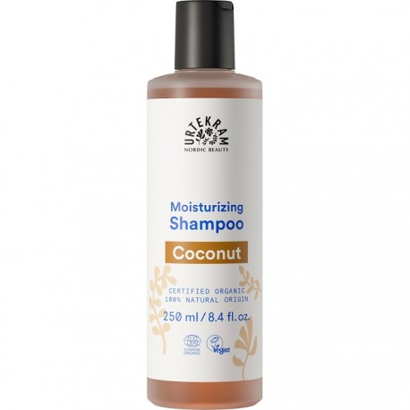 Sampon cu nuca de cocos bio pentru par normal 250ml Urtekram