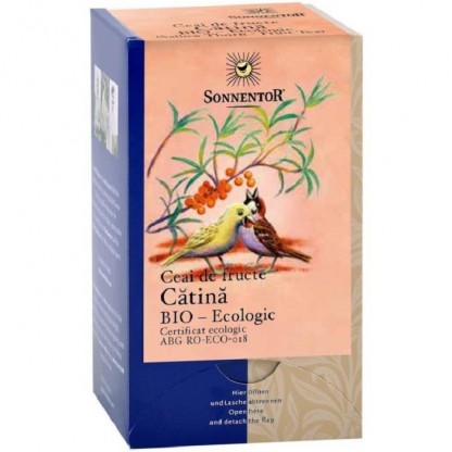 Ceai fructe catina bio 18 pliculete Sonnentor