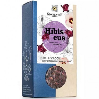 Ceai hibiscus bio 80g Sonnentor