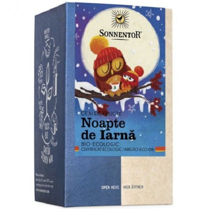 Ceai de fructe bio Noapte De Iarna 18 plicuri Sonnentor