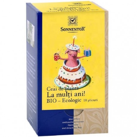 Ceai La multi ani! bio 18 plicuri Sonnentor