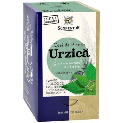 Ceai de urzica bio 18 plicuri Sonnentor