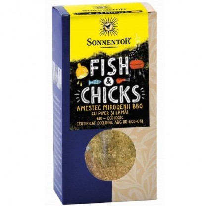 Amestec de BBQ. Fish & Chicks bio 55g Sonnentor
