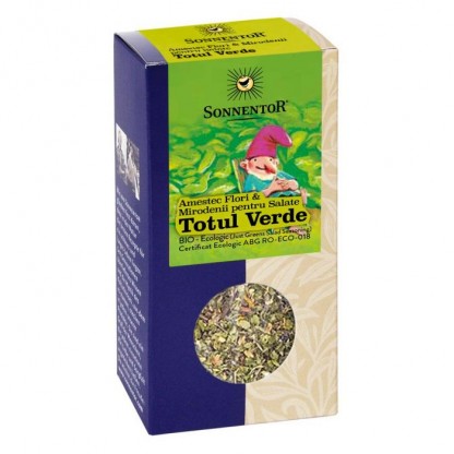 Amestec Flori și Mirodenii. Totul verde pt salata bio 15g Sonnentor