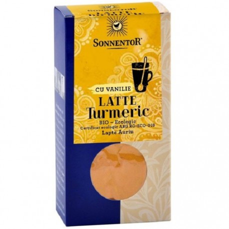 Latte Turmeric cu Vanilie bio 60g Sonnentor