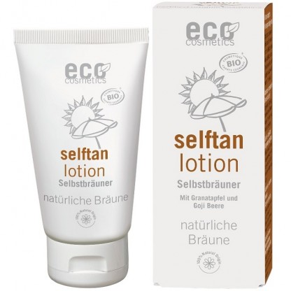 Fluid autobronzant bio pentru fata si corp 75ml Eco Cosmetics