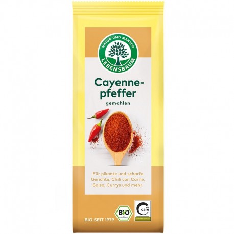 Ardei iute Cayenne macinat bio 50g Lebensbaum