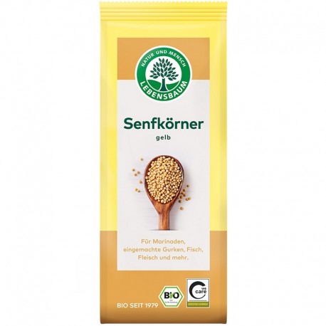 Boabe de mustar galben bio 80g Lebensbaum