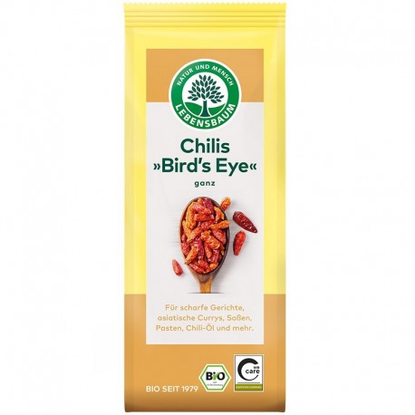Chilli Bird Eyes intregi bio 20g Lebensbaum