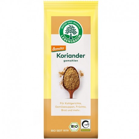 Coriandru macinat Demeter bio 40g Lebensbaum