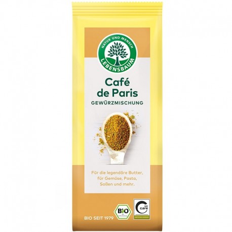 Mix de condimente pentru aromatizat unt bio, Cafe de Paris 50g Lebensbaum