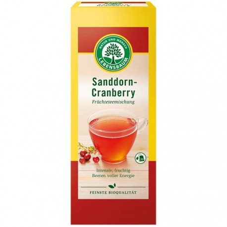 Ceai de catina si merisor bio 20 plicuri Lebensbaum